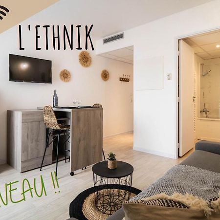 L'Ethnik--Studio Tout Confort--Clim--Parking--Wifi ลูร์ด ภายนอก รูปภาพ